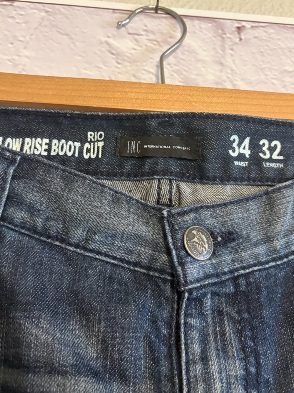 INC Rio Low Rise Bootcut Jeans - Picture 4 of 7